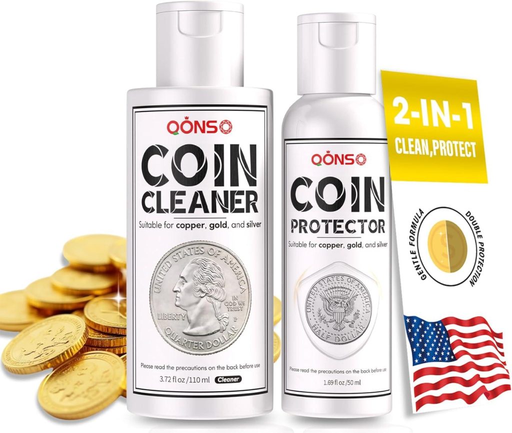 Best Coin Cleaner – QONS Coin Cleaner and Protector Kit Review
