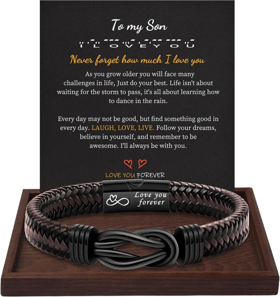 Best Mens Bracelets – Valentines Day Gifts for Him Morse Code Review