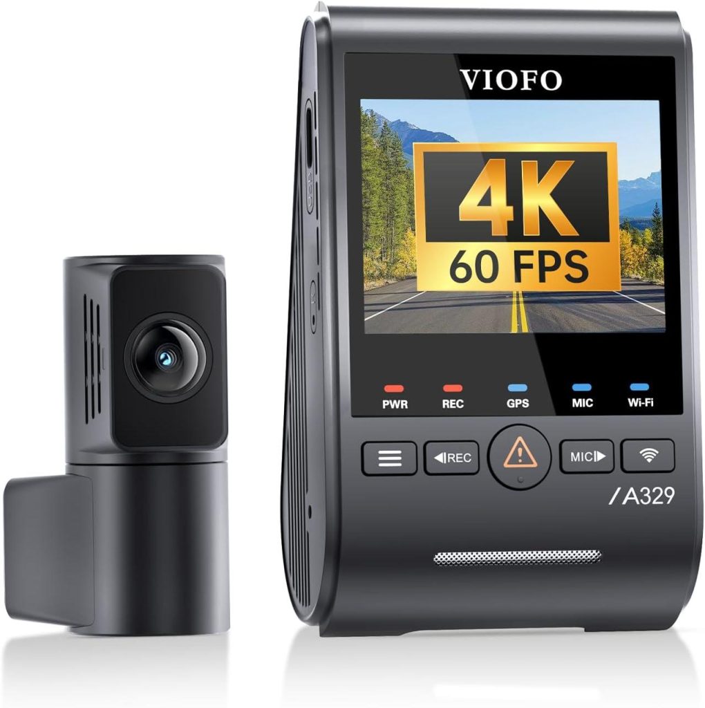 Best Dash Cam – VIOFO A329S 4K 60FPS Front & Rear Review