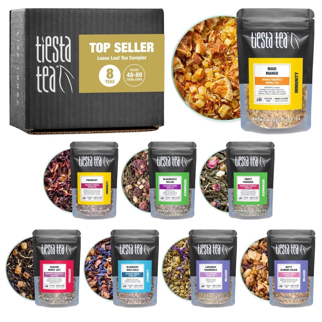 Best Tea Variety Pack – Tiesta Tea – Top 8 Favorites Sampler Review