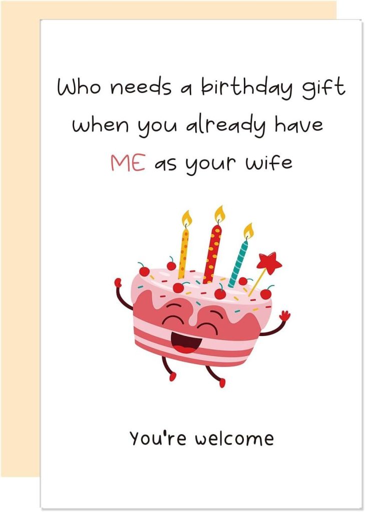 Best Birthday Card – Ure Tenk Funny Birthday Day Card for Husband Review