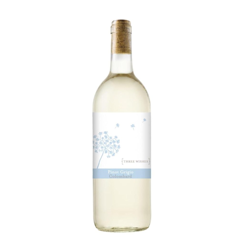 Best White Wine – Three Wishes Pinot Grigio Colombard, 750 ml Review