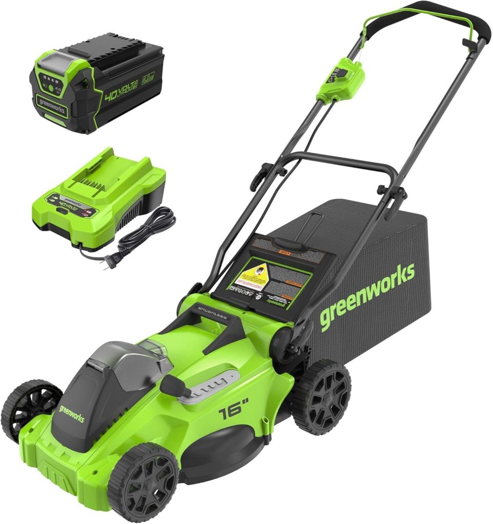 Best Lawn Mower – Greenworks 40V 16″ Brushless Cordless Review
