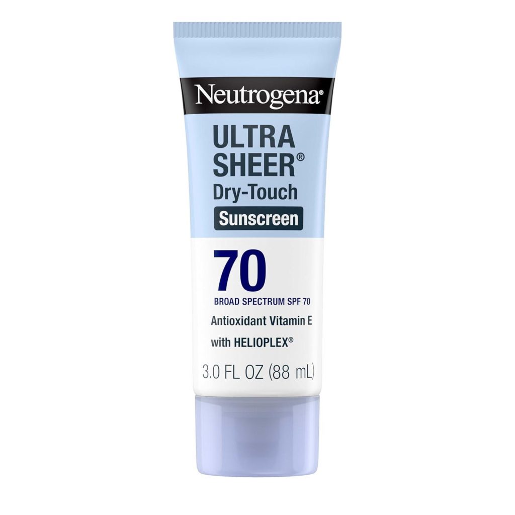 Best Body Sunscreen – Neutrogena Ultra Sheer SPF 70 Review