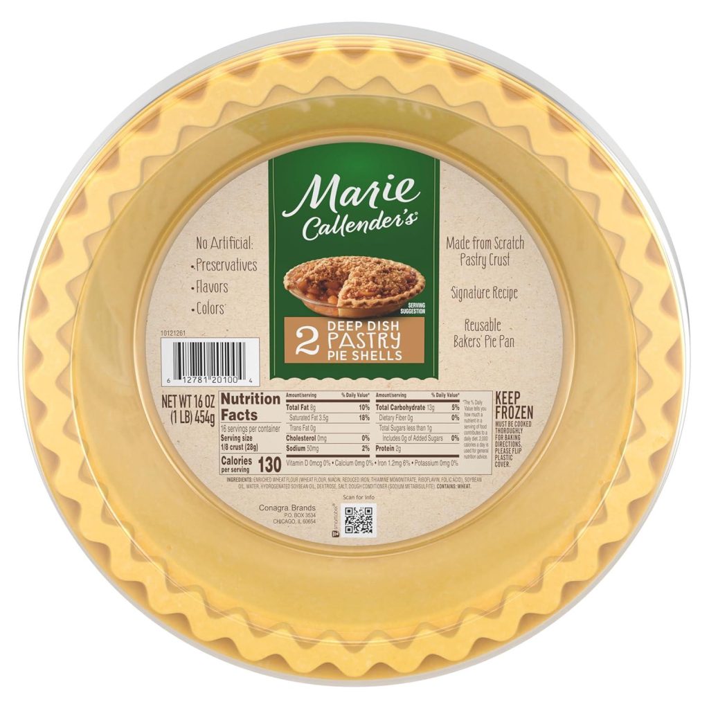 Best Deep Dish Pie Shells – Marie Callender’s Frozen Pie Crusts Review
