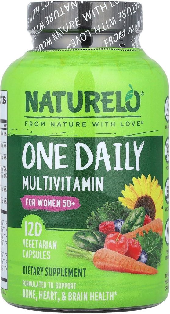 Best Multivitamin – NATURELO One Daily for Women 50+ Review