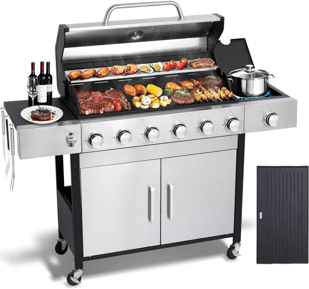 Best BBQ Grill – GRILL DEPOTS 6 Burner Propane Gas Grill Review