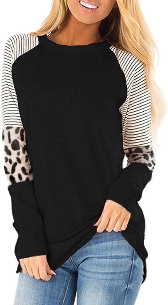 Best Women’s Tops – Leopard Print Long Sleeve T-Shirt Review