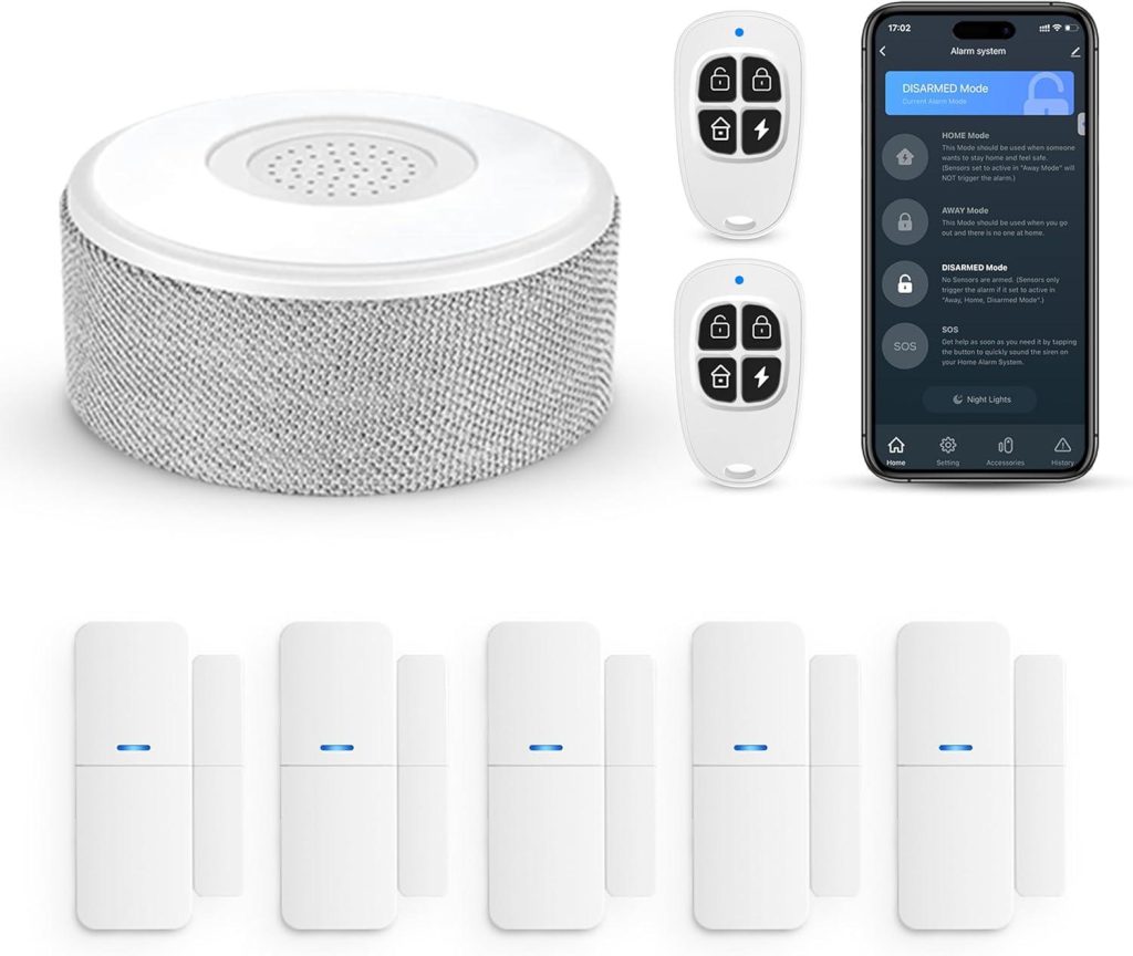 Best Smart Home Security – WiFi Door Alarm System by tolviviov Review
