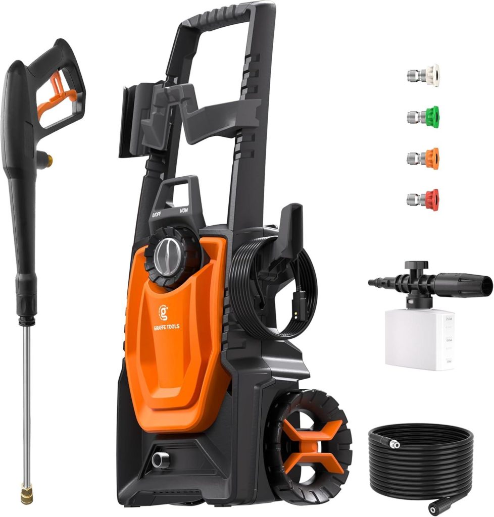 Best Electric Pressure Washer – Giraffe Tools 2400 PSI Review