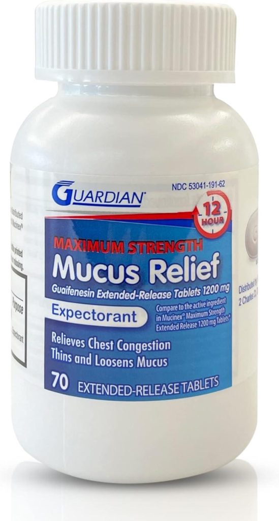 Best Chest Congestion Relief – guardian Mucus Relief 12 Hour Review