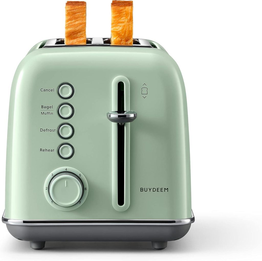 Best Toaster – BUYDEEM DT620 2-Slice Retro Stainless Steel Review