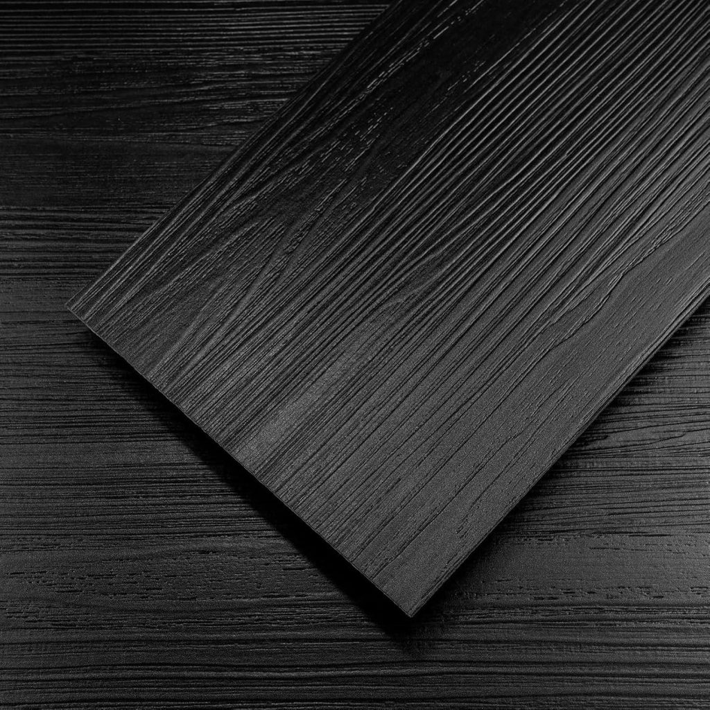 Best Peel and Stick Flooring – Biyoee Black Vinyl Plank Review