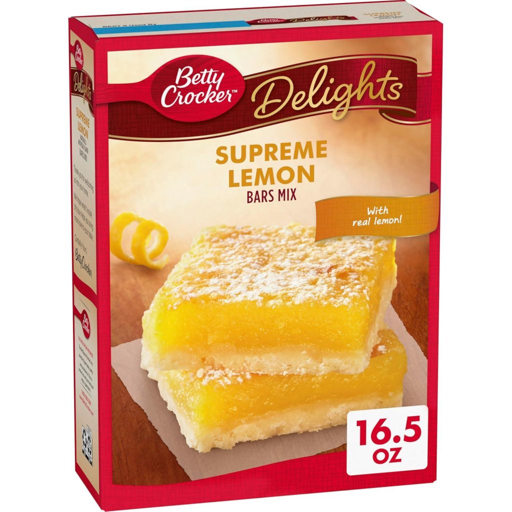 Best Dessert Bar Mix – Betty Crocker Delights Lemon Bars Review