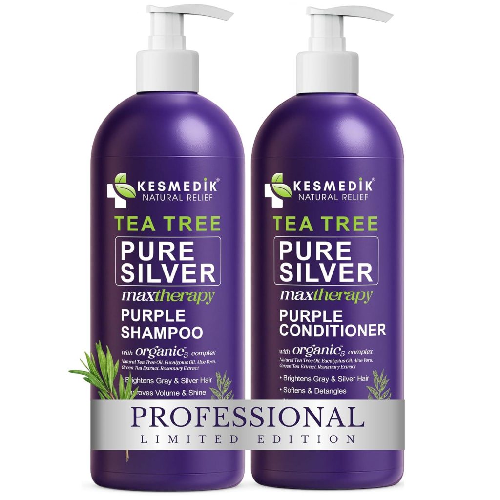 Best Shampoo – KESMEDIK Tea Tree Purple Shampoo & Conditioner Review