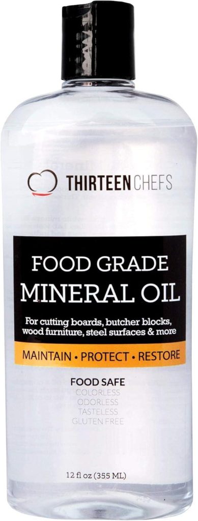 Best Food Grade Mineral Oil – Thirteen Chefs 12oz Conditioner Review