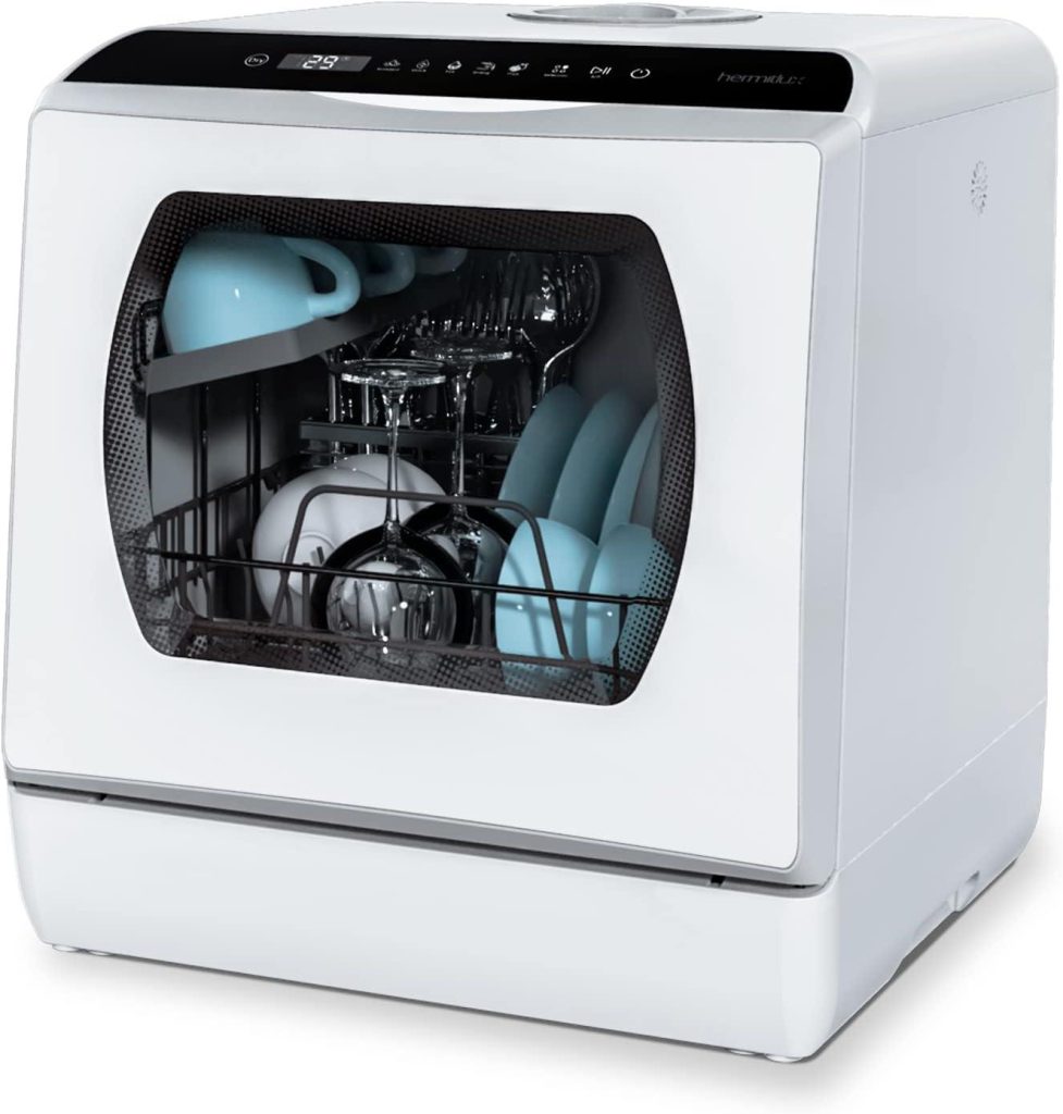 Best Dishwasher – Hermitlux Countertop Dishwasher 5 Program Review