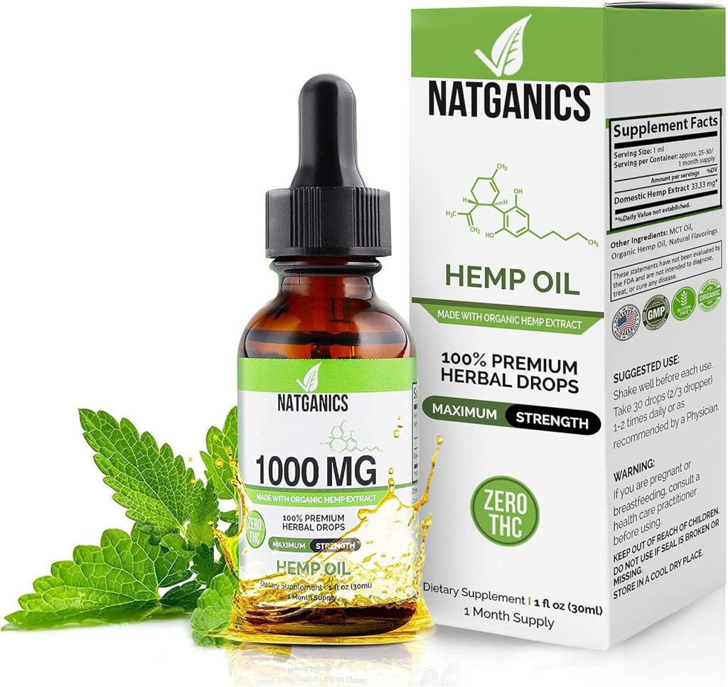Best Hemp Oil – Organic Hemp Oil 1000mg – Ultra Premium Review