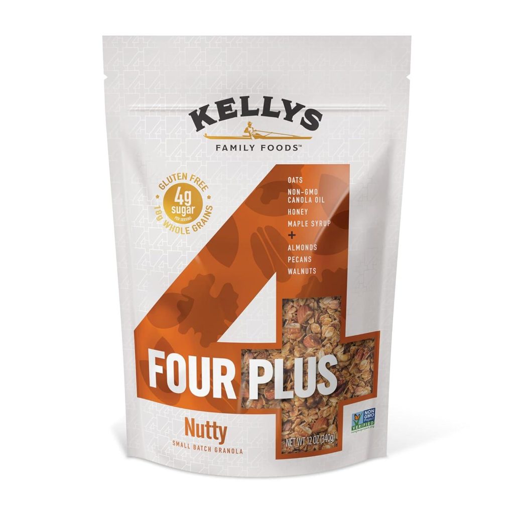 Best Granola – Kellys Four Plus Granola Cereal | Nutty Healthy Granola for Yogurt Review