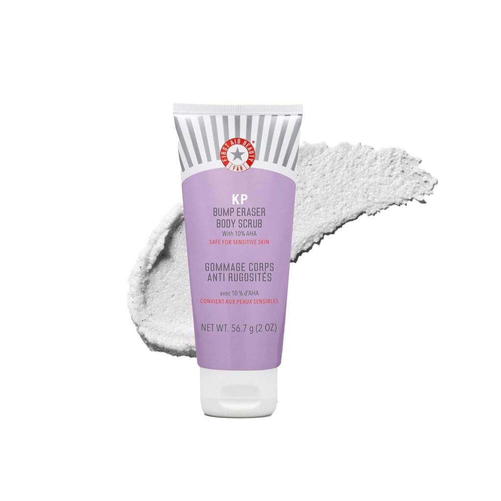 Best Exfoliating Body Scrub – First Aid Beauty KP Bump Eraser Review