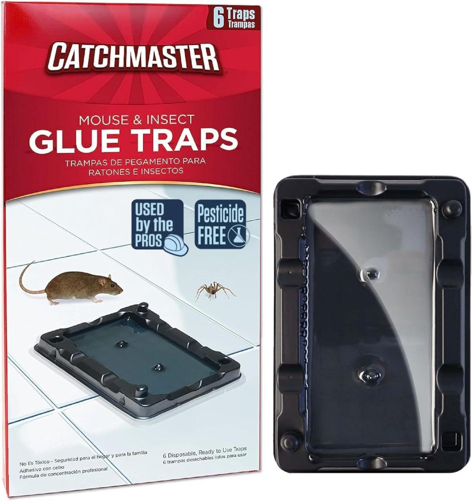 Best Pest Control Solution – Catchmaster-6 Mouse & Insect Glue Traps Review