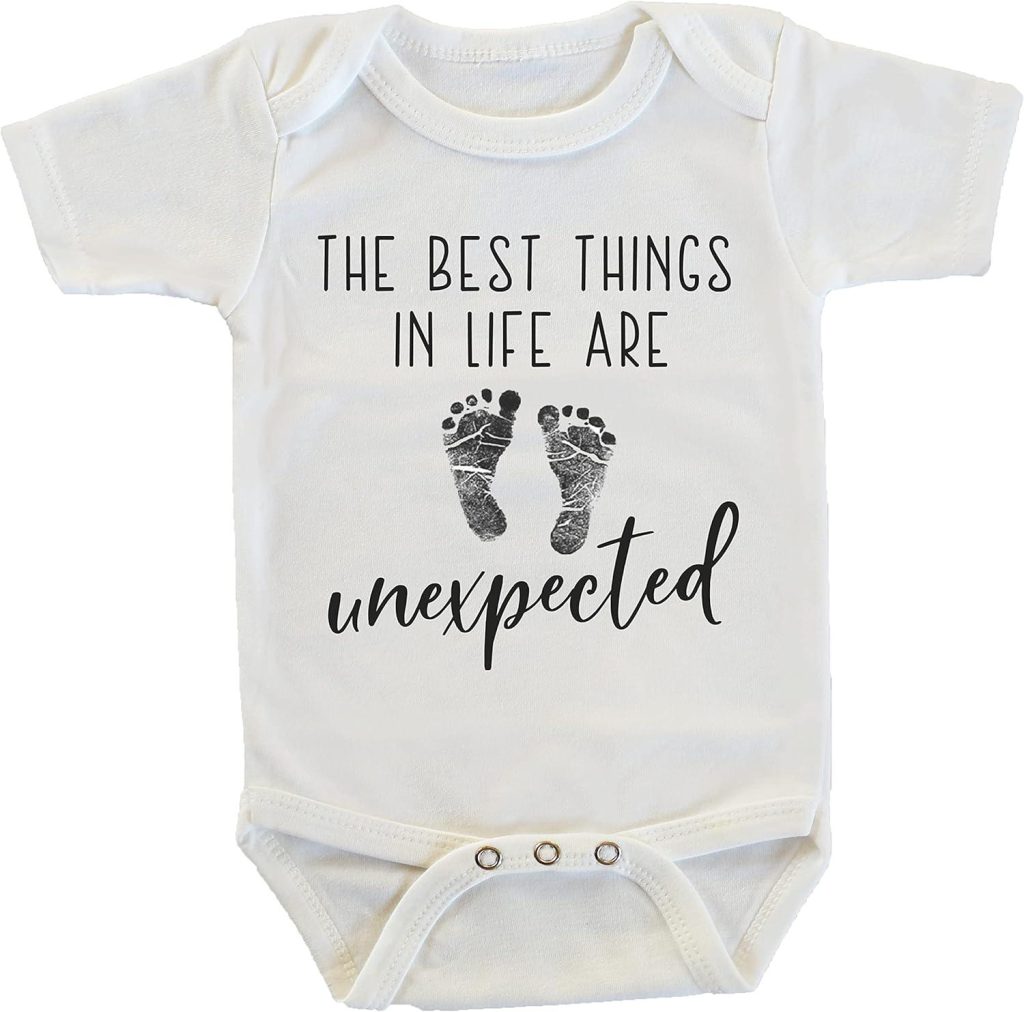 Best Baby Bodysuit – Witty and Bitty Unexpected Pregnancy Reveal Review