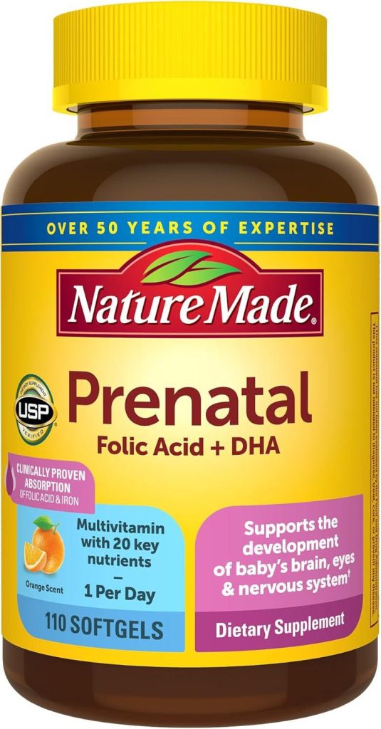 Best Prenatal Vitamins – Nature Made Prenatal with DHA Review