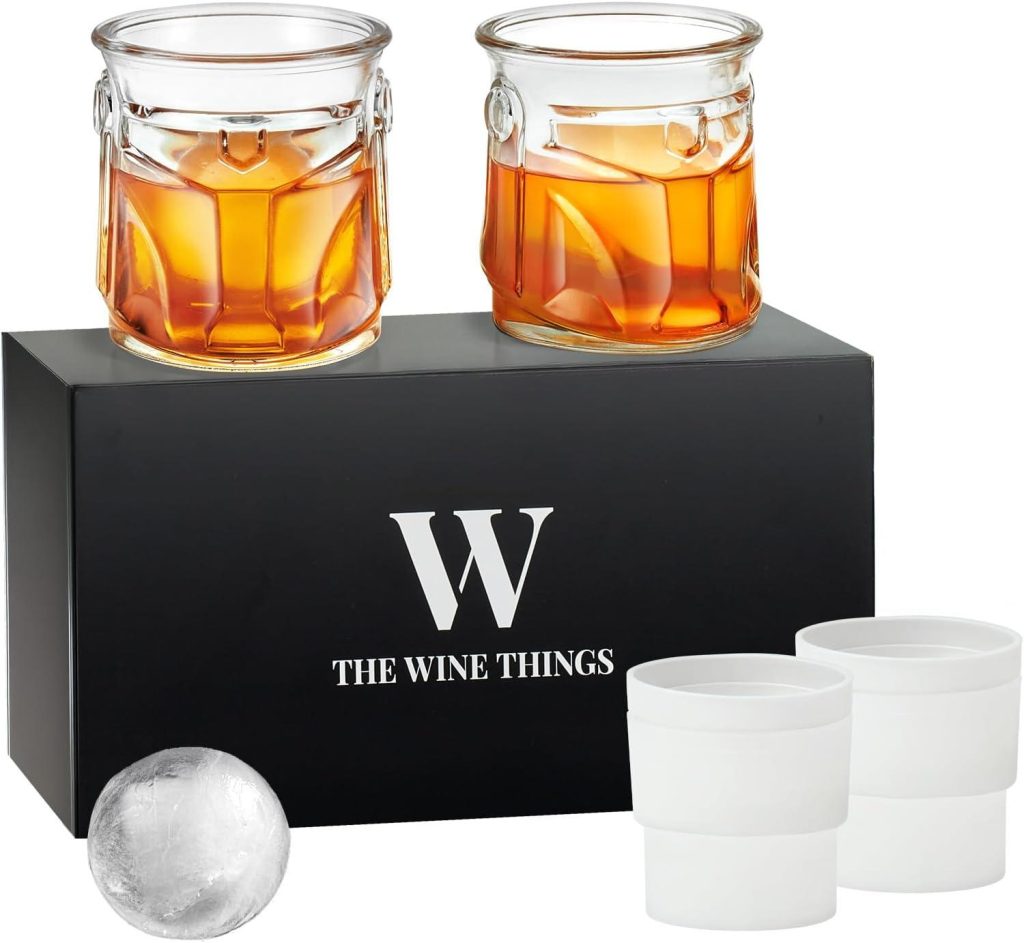 Best Home & Kitchen – Whiskey Glasses Set of 4, Gift Box Review