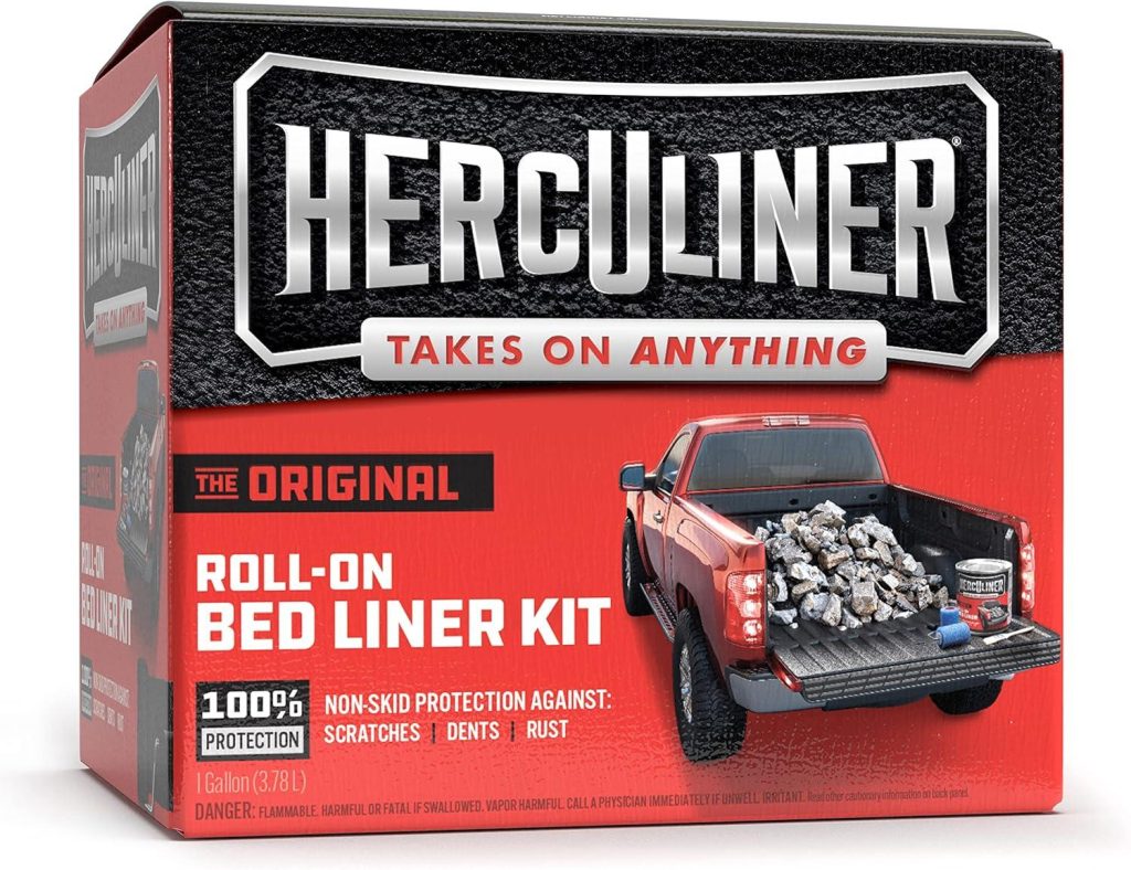 Best Automotive – HERCULINER Roll-on Bed Liner Kit, Black Review