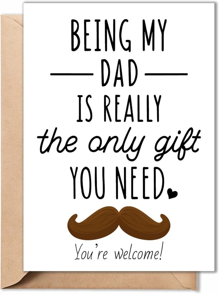 Best Father’s Day Card – Humorous Birthday Gifts by PICCAFI Review