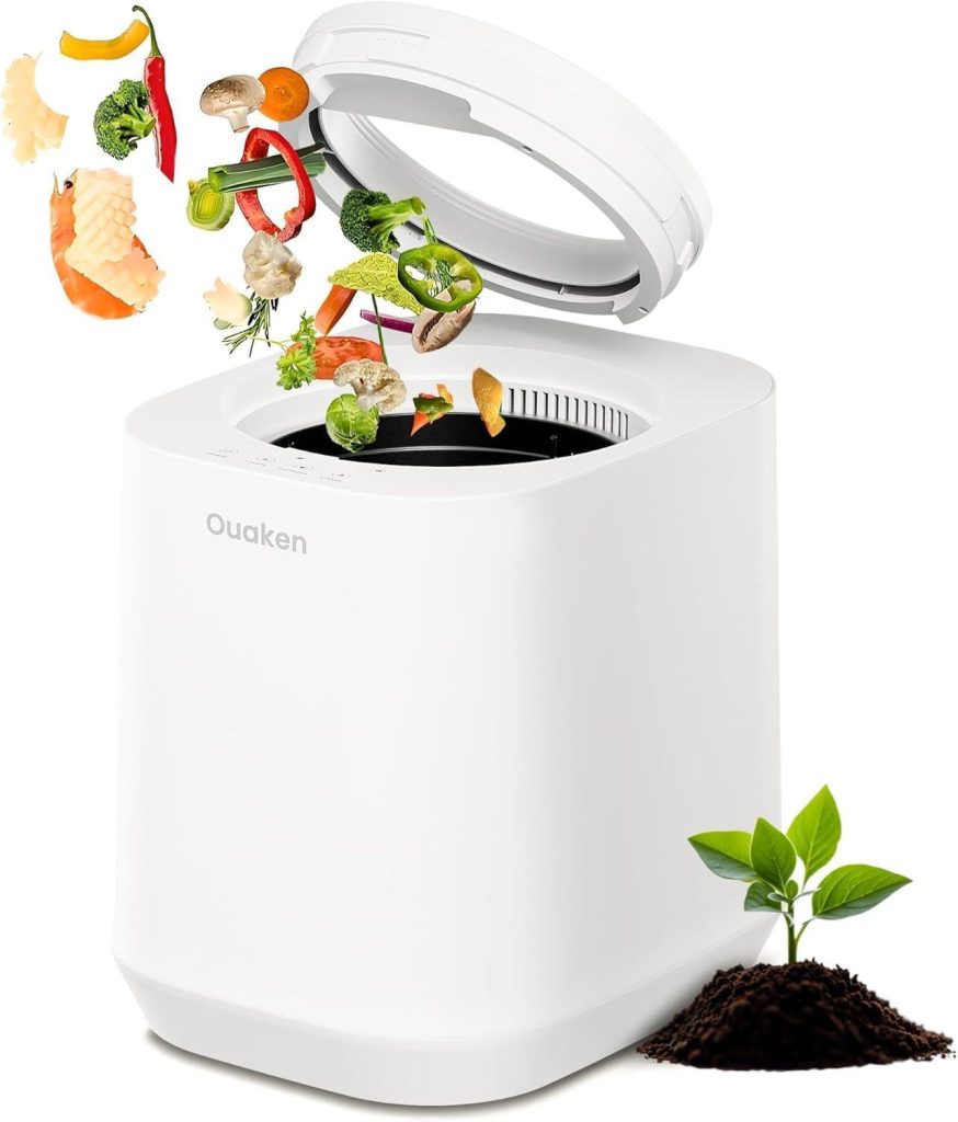 Best Kitchen Composter – Ouaken 4L Electric Composter Review