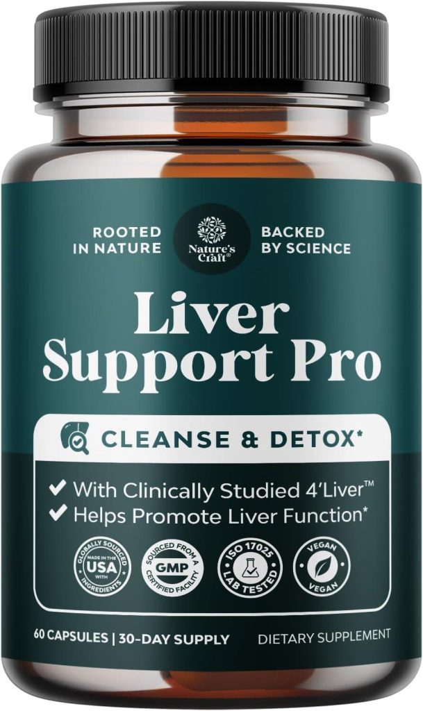Best Liver Support – Natures Craft Pro Liver Support Supplement Review