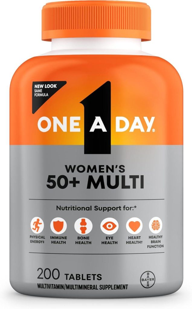Best Multivitamin – One A Day Multivitamin for Women 50+ Review