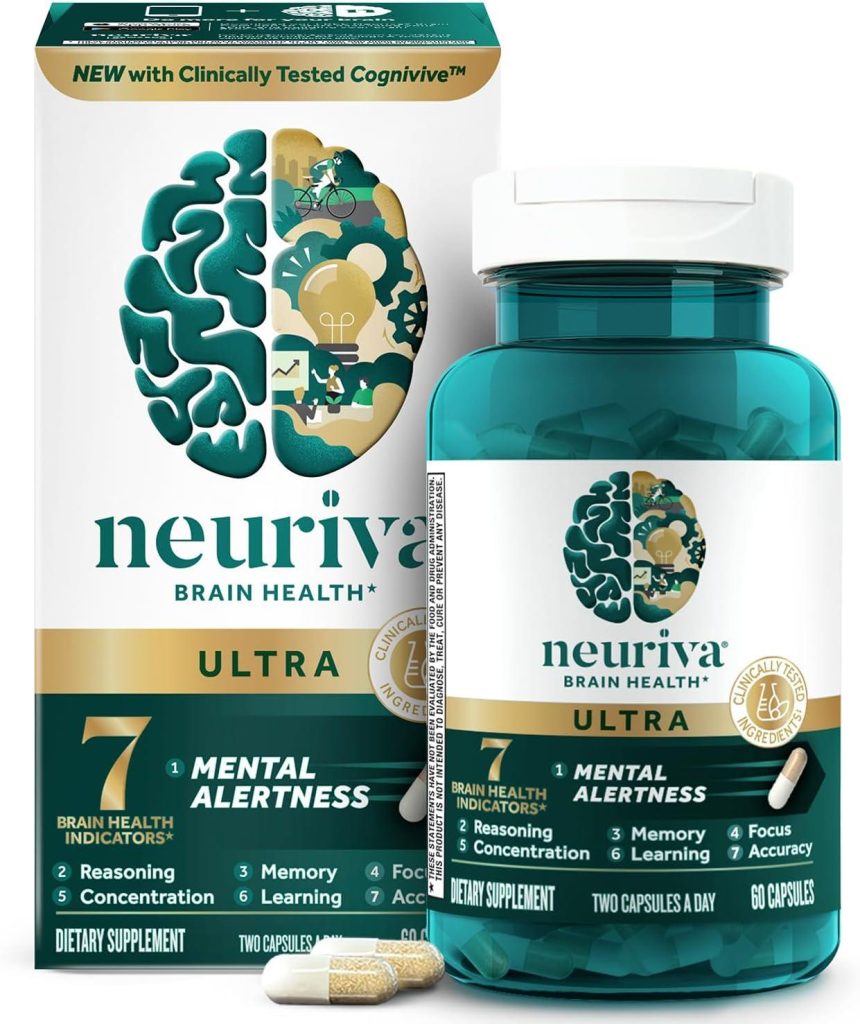 Best Brain Supplement – NEURIVA Ultra Decaffeinated Review