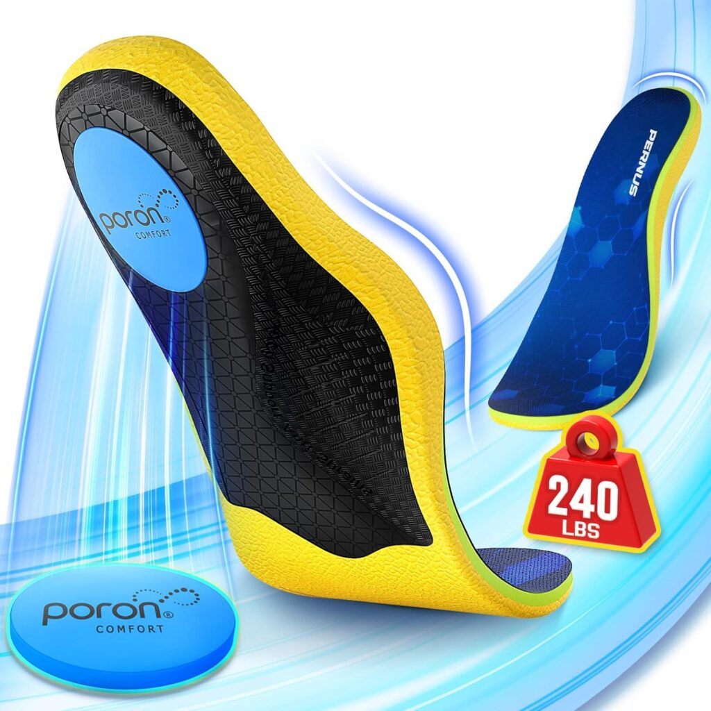Best Plantar Fasciitis Relief – 240+lbs Comfort Insoles Review