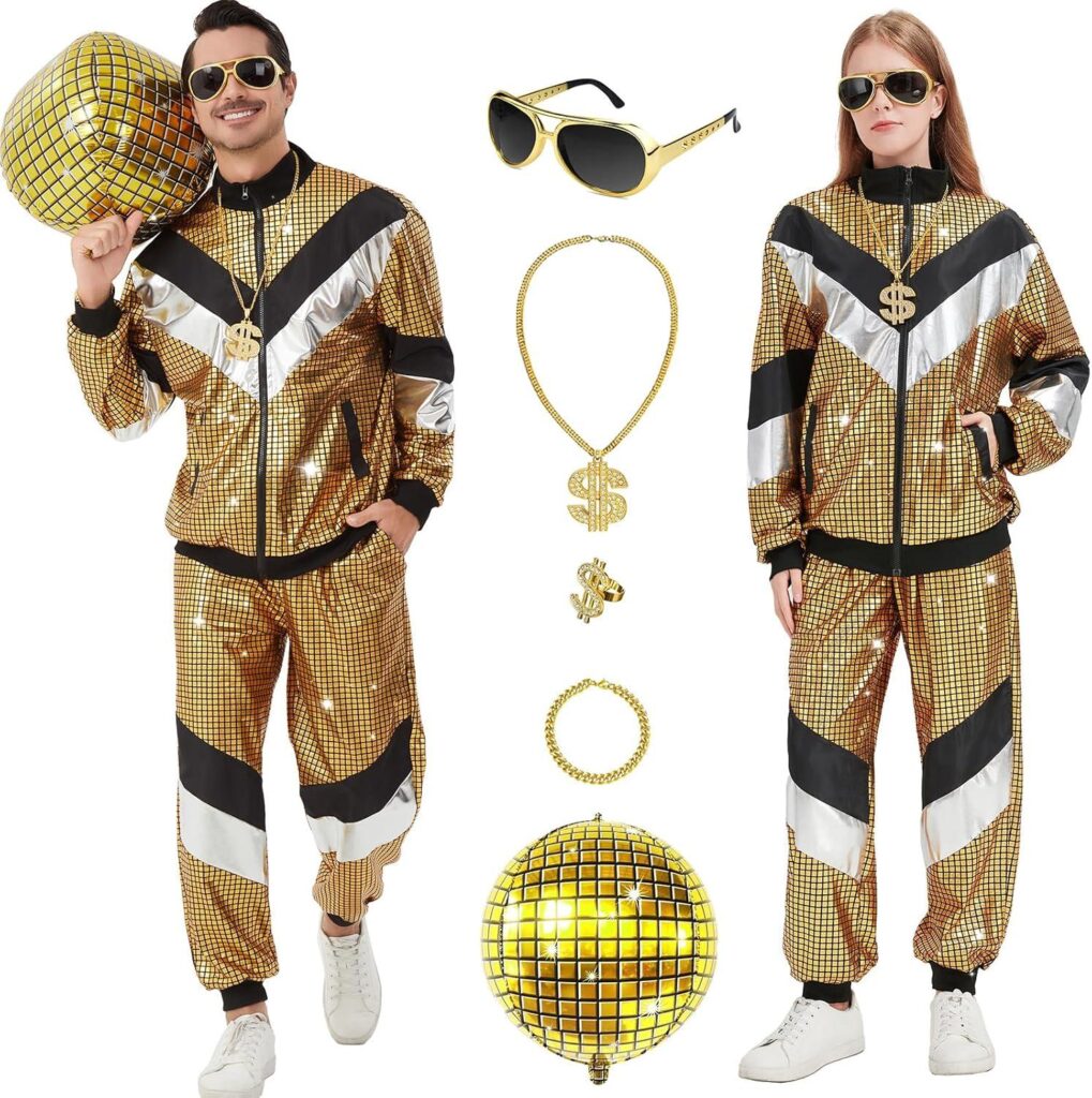 Best Couples Costume – Ezuwail Disco Costume for Retro Parties Review