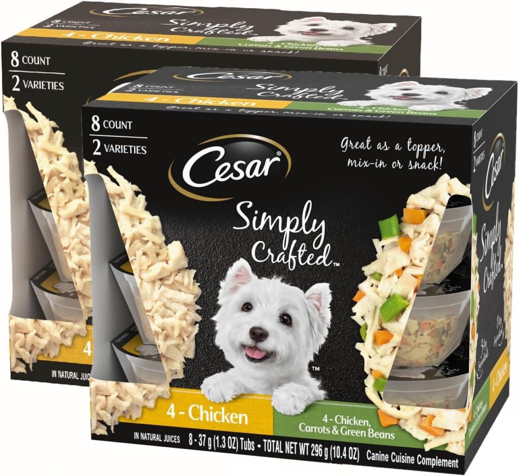 Best Dog Food Toppers – Cesar Simply Crafted Meal Topper Review