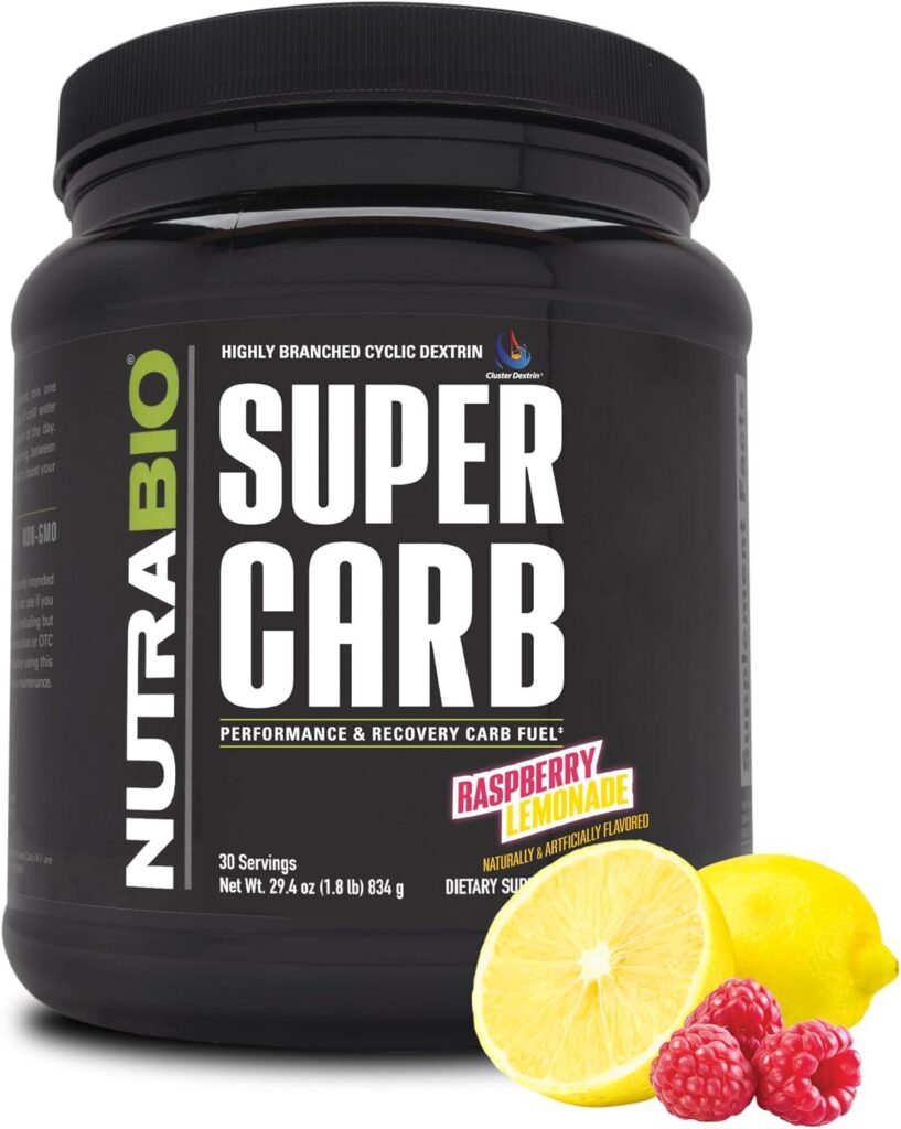 Best Carb Supplement – NutraBio Super Carb, Raspberry Lemonade Review