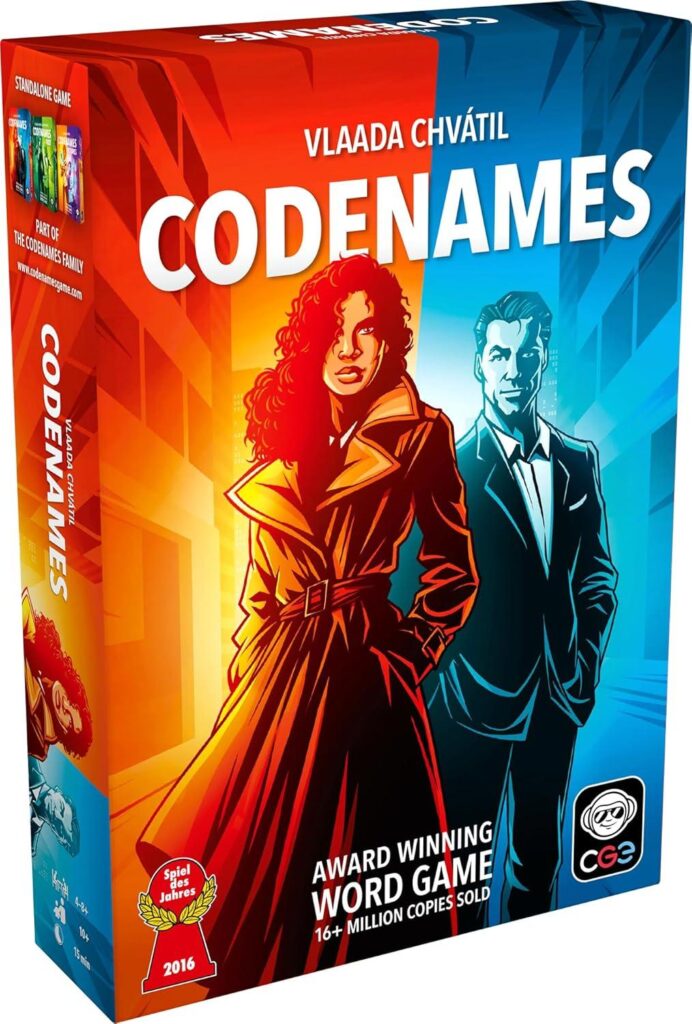 Best Party Game – CGE Codenames Board Game (2nd Edition) Review