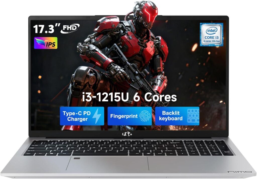 Best Laptop – NIMO 17.3″ IPS FHD-Student-Laptop Review