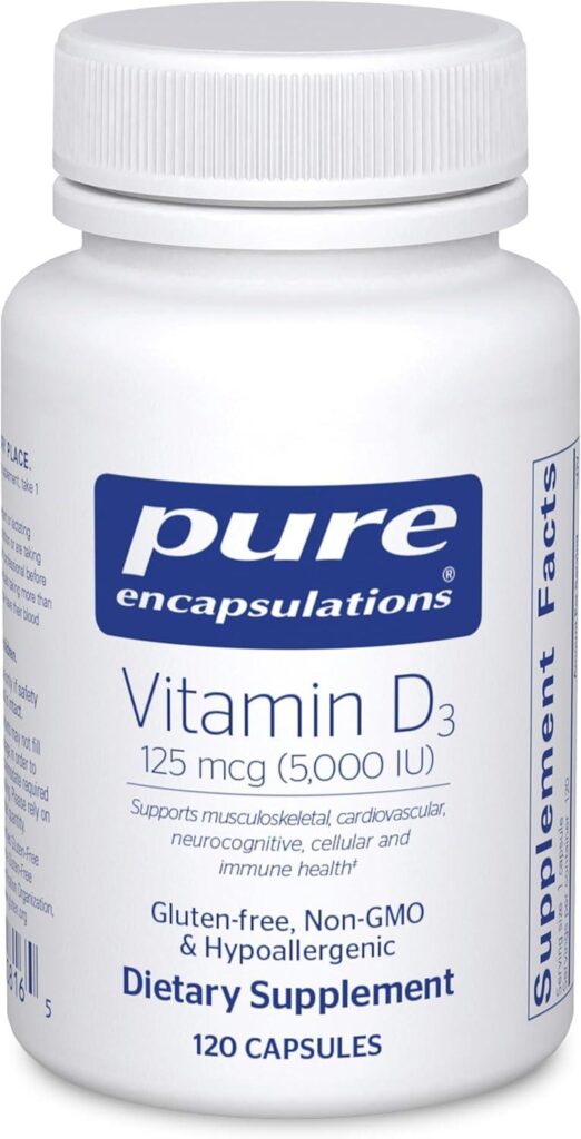 Best Vitamin D Supplement – Pure Encapsulations Vitamin D3 Review