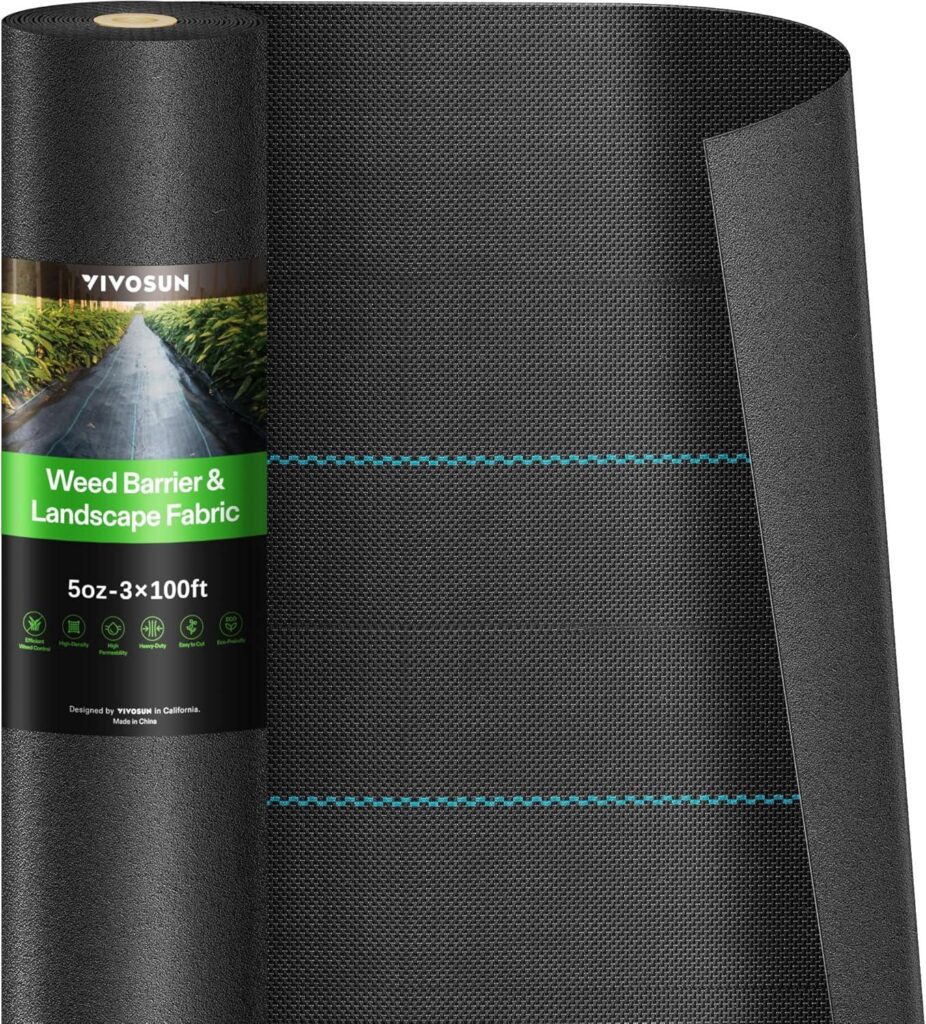 Best Landscape Fabric – VIVOSUN Premium Weed Barrier Heavy Duty Review