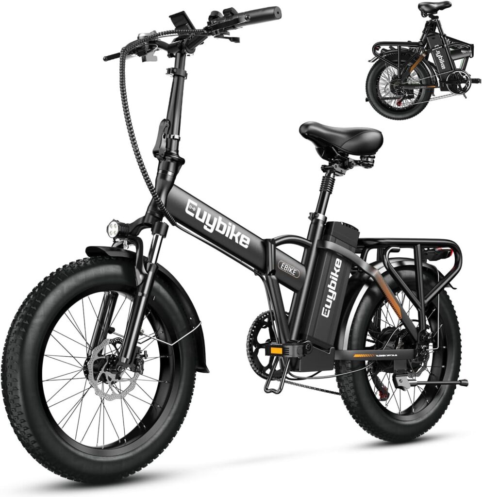 Best Electric Bike – 1000W Folding E Bike, 48V 20AH, 80 Mile Range Review
