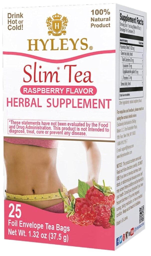 Best Herbal Weight Loss Tea – Hyleys Slim Tea Raspberry Review