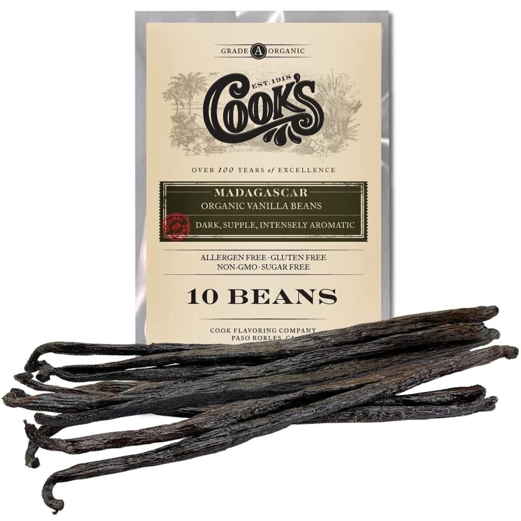Best Premium Vanilla Beans – 10 Organic Madagascar Whole Pods Review