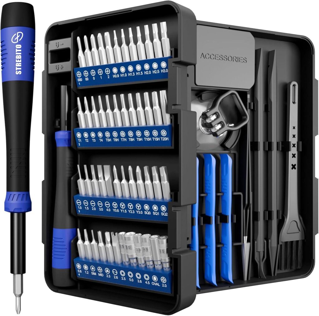 Best Electronics Repair Tool – STREBITO 64-piece Screwdriver Set Review