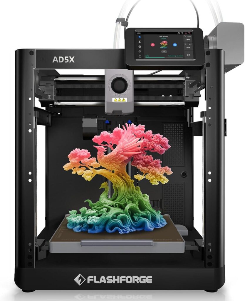 Best 3D Printer – FLASHFORGE AD5X Multi-Color Printing Review