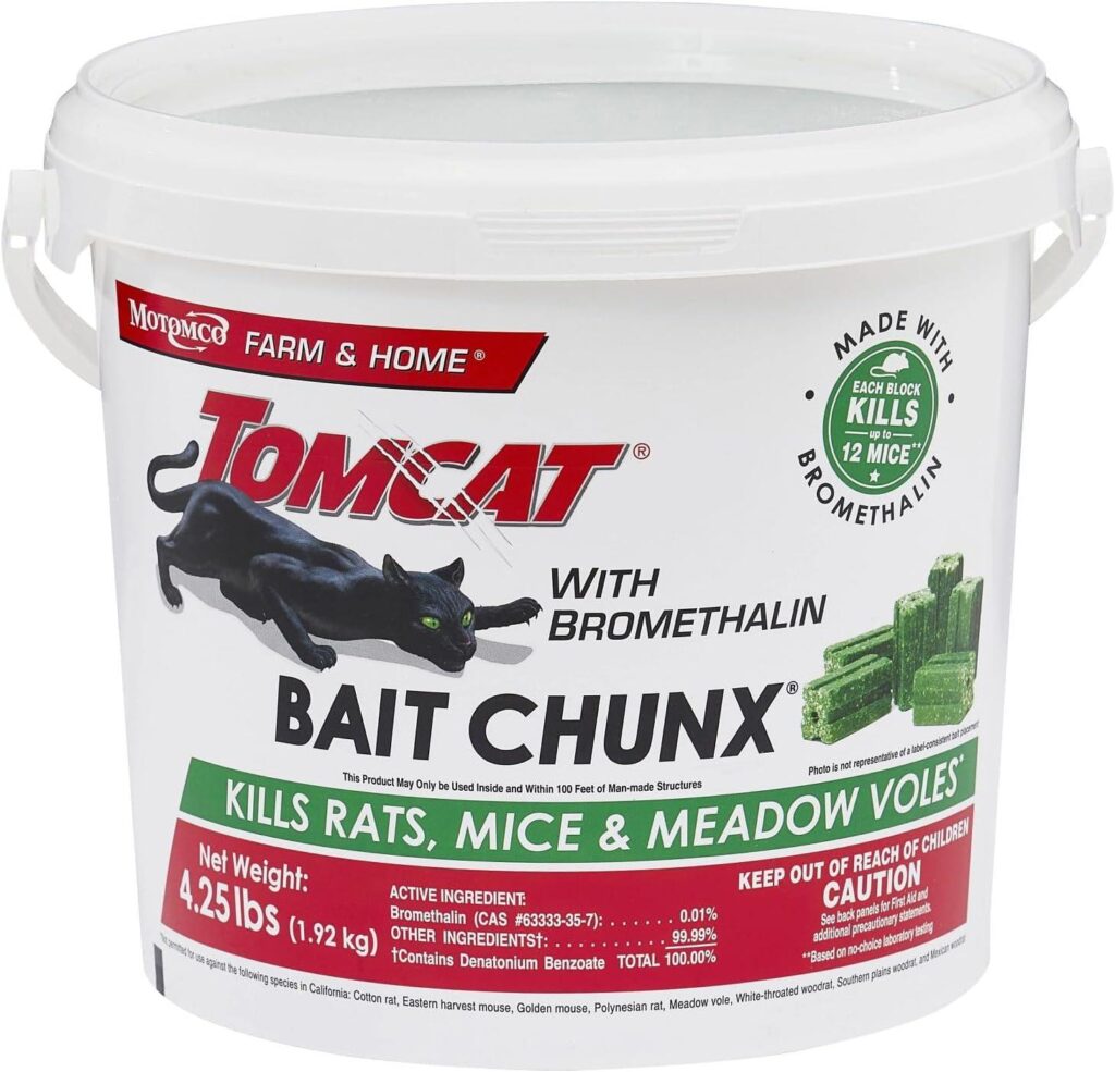 Best Rodent Bait – Tomcat with Bromethalin Bait Chunx Pail Review