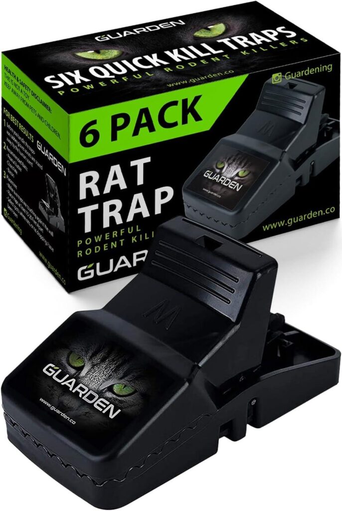 Best Rodent Traps – Rat Trap Six Pack – Quick Kill by Guarden Review