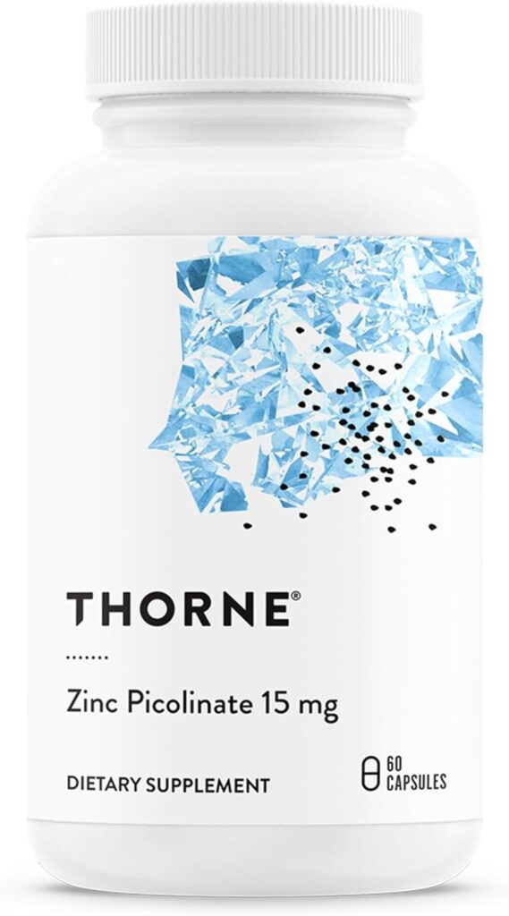 Best Zinc Supplement – THORNE – Zinc Picolinate 15mg Review